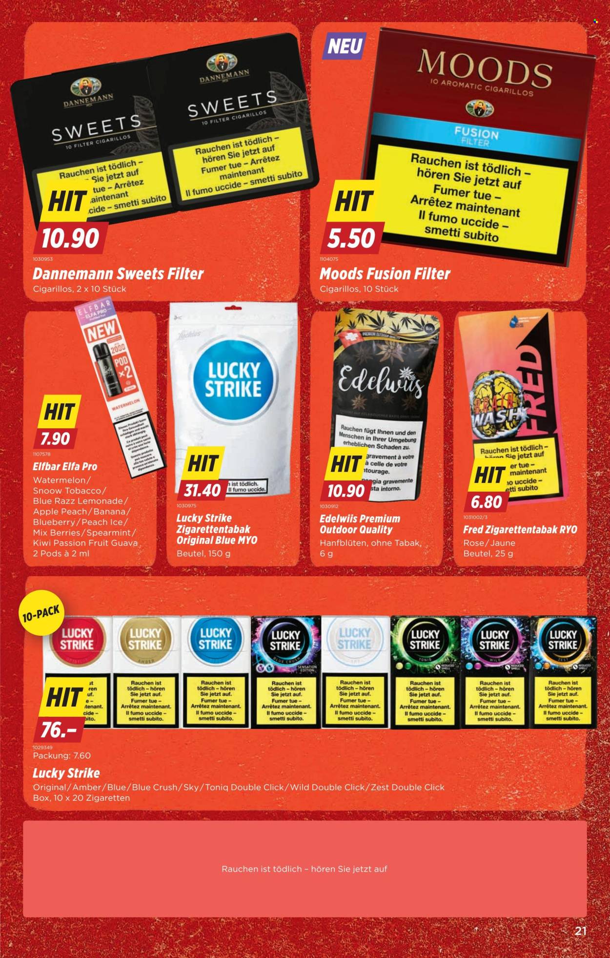 Catalogue Denner - 11.6.2026 - 17.6.2026. Page 21. Page 21