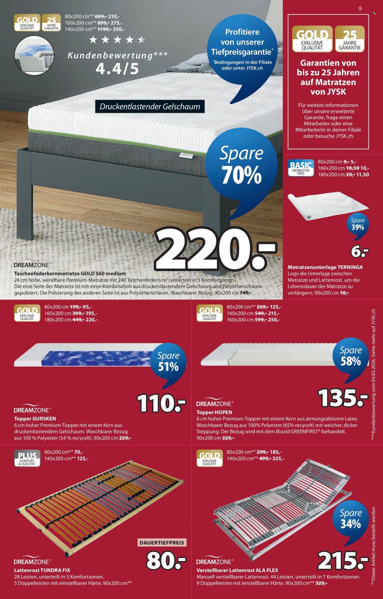 Catalogue JYSK - 9.6.2026 - 22.6.2026. Page 9. Page 9