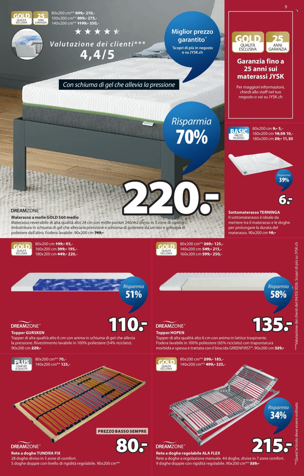 Catalogue JYSK - 9.6.2026 - 22.6.2026. Page 9. Page 9