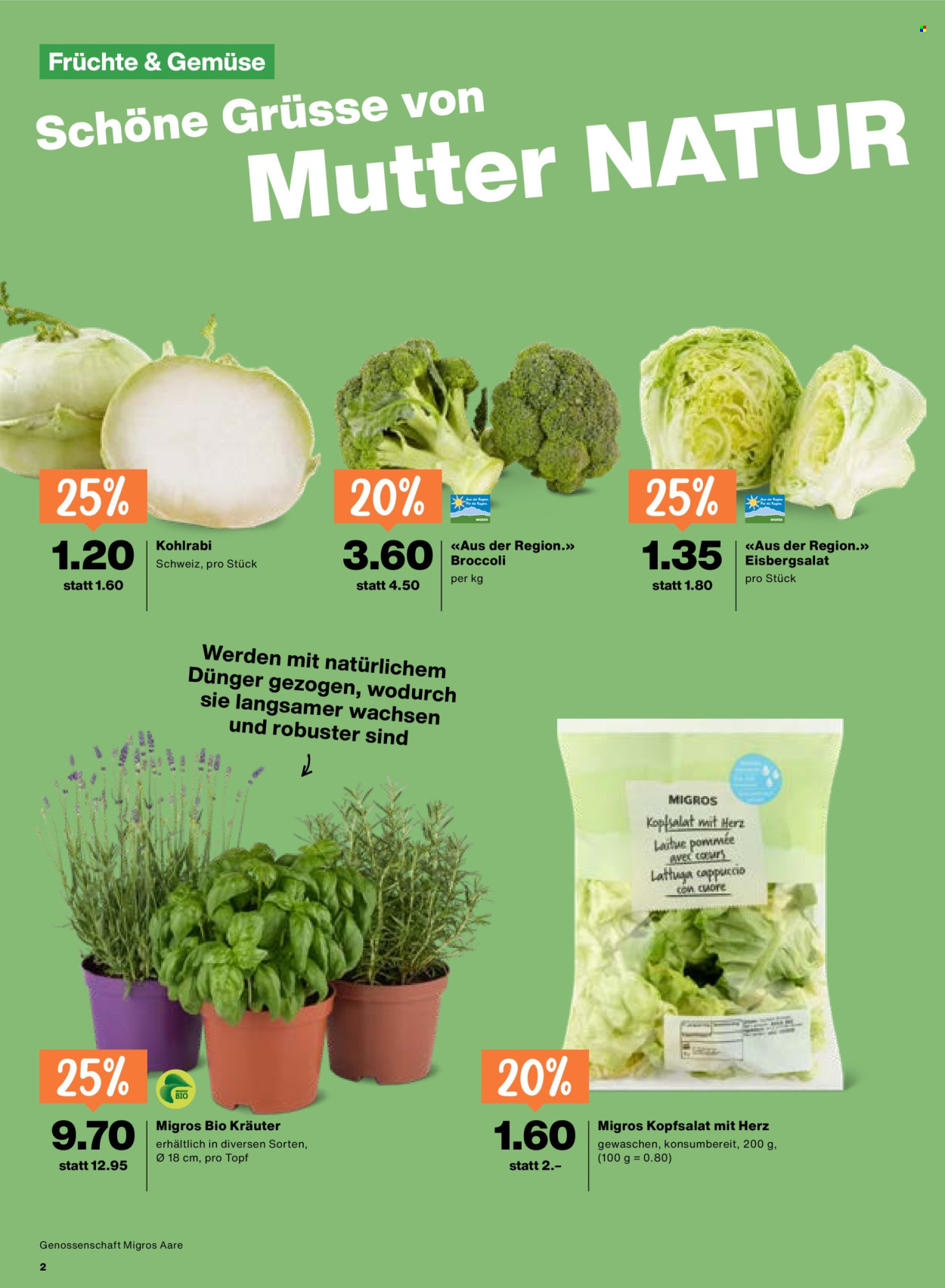 Catalogue Migros - 11.6.2026 - 17.6.2026. Page 2. Page 2