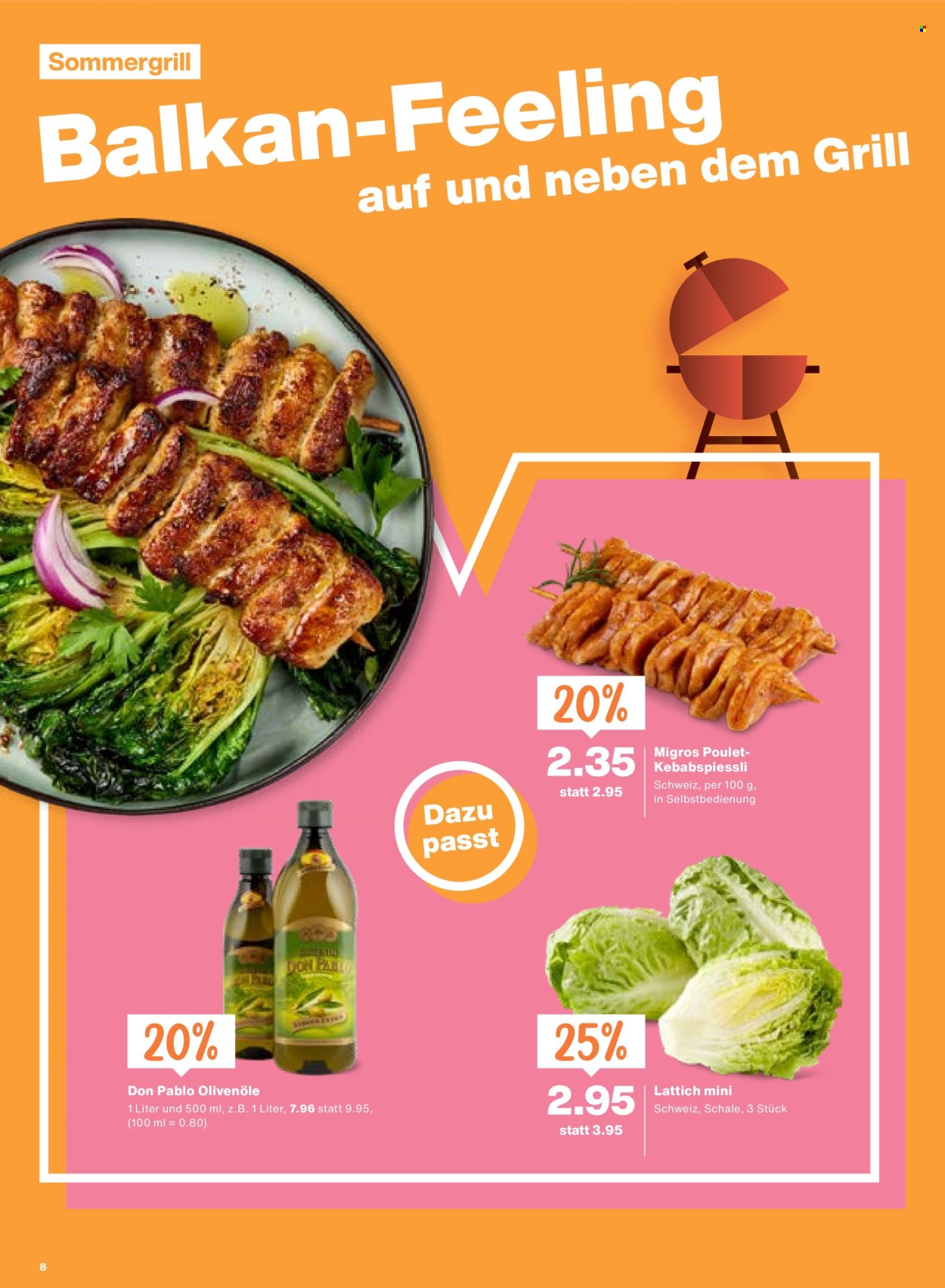 Catalogue Migros - 11.6.2026 - 17.6.2026. Page 8. Page 8