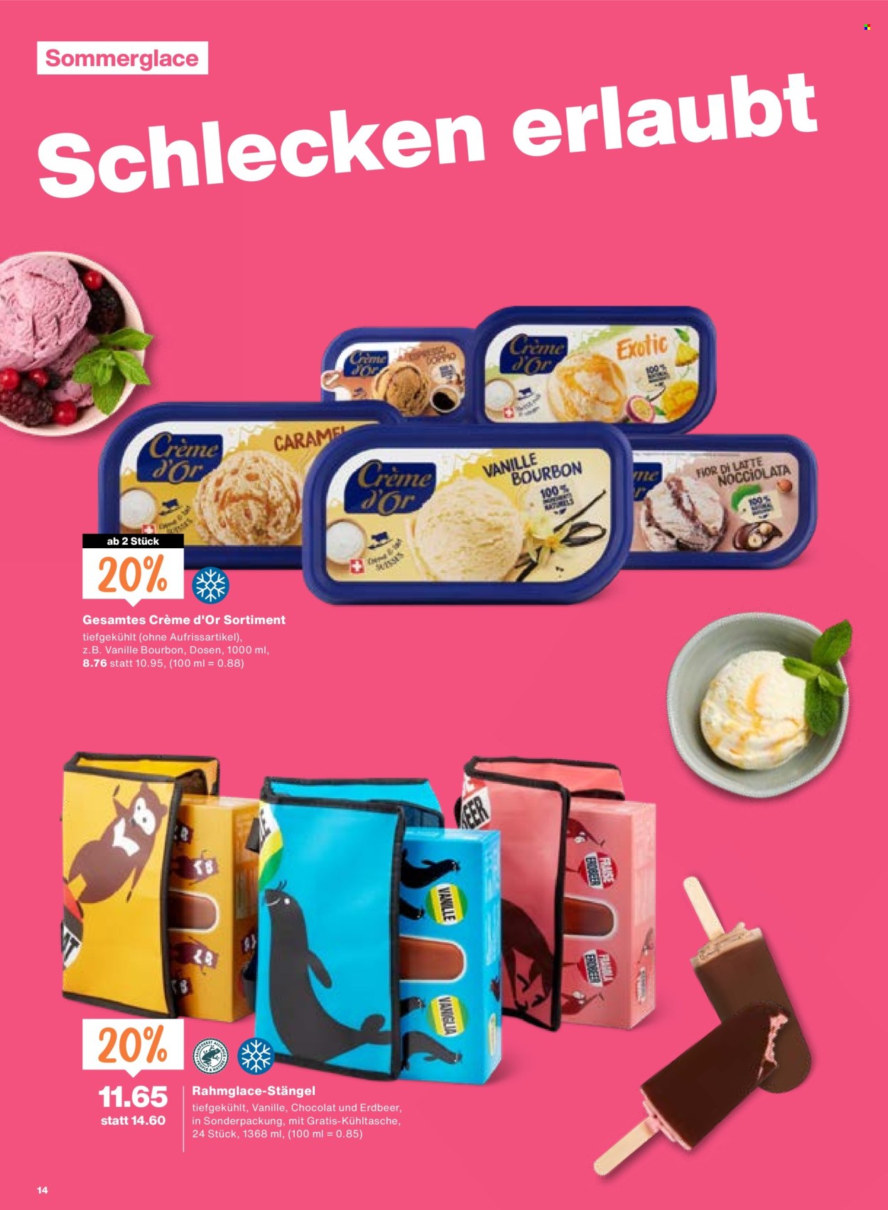 Catalogue Migros - 11.6.2026 - 17.6.2026. Page 14. Page 14