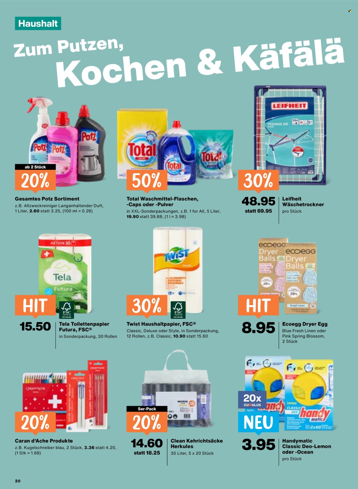 Catalogue Migros - 11.6.2026 - 17.6.2026. Page 20. Page 20