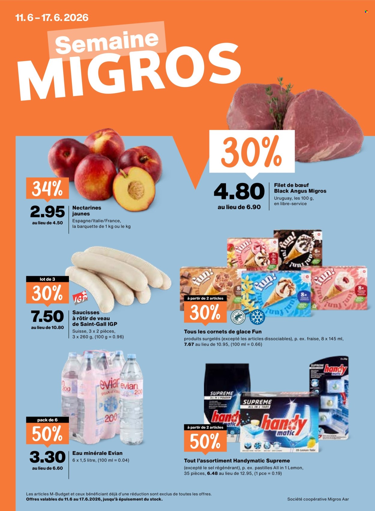 Catalogue Migros - 11.6.2026 - 17.6.2026. Page 1. Page 1