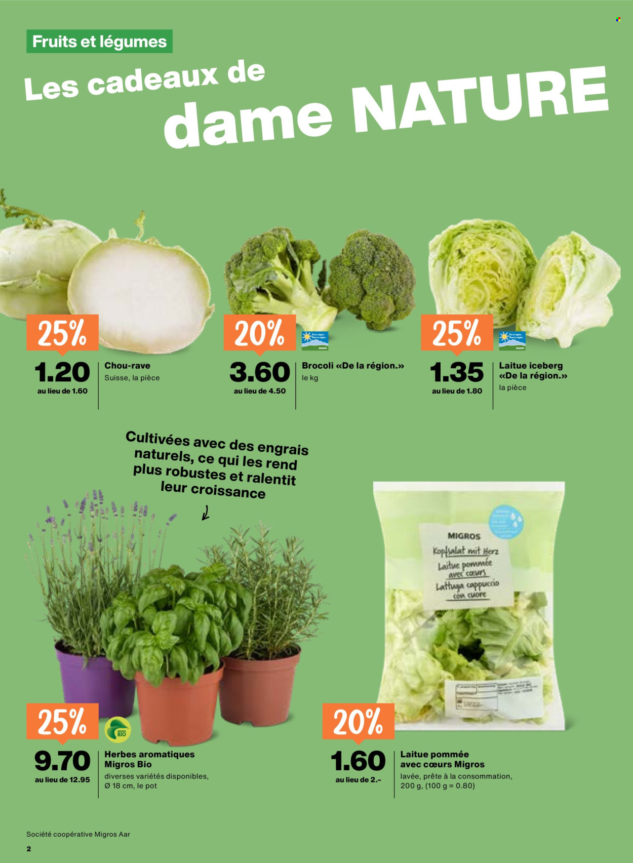 Catalogue Migros - 11.6.2026 - 17.6.2026. Page 2. Page 2