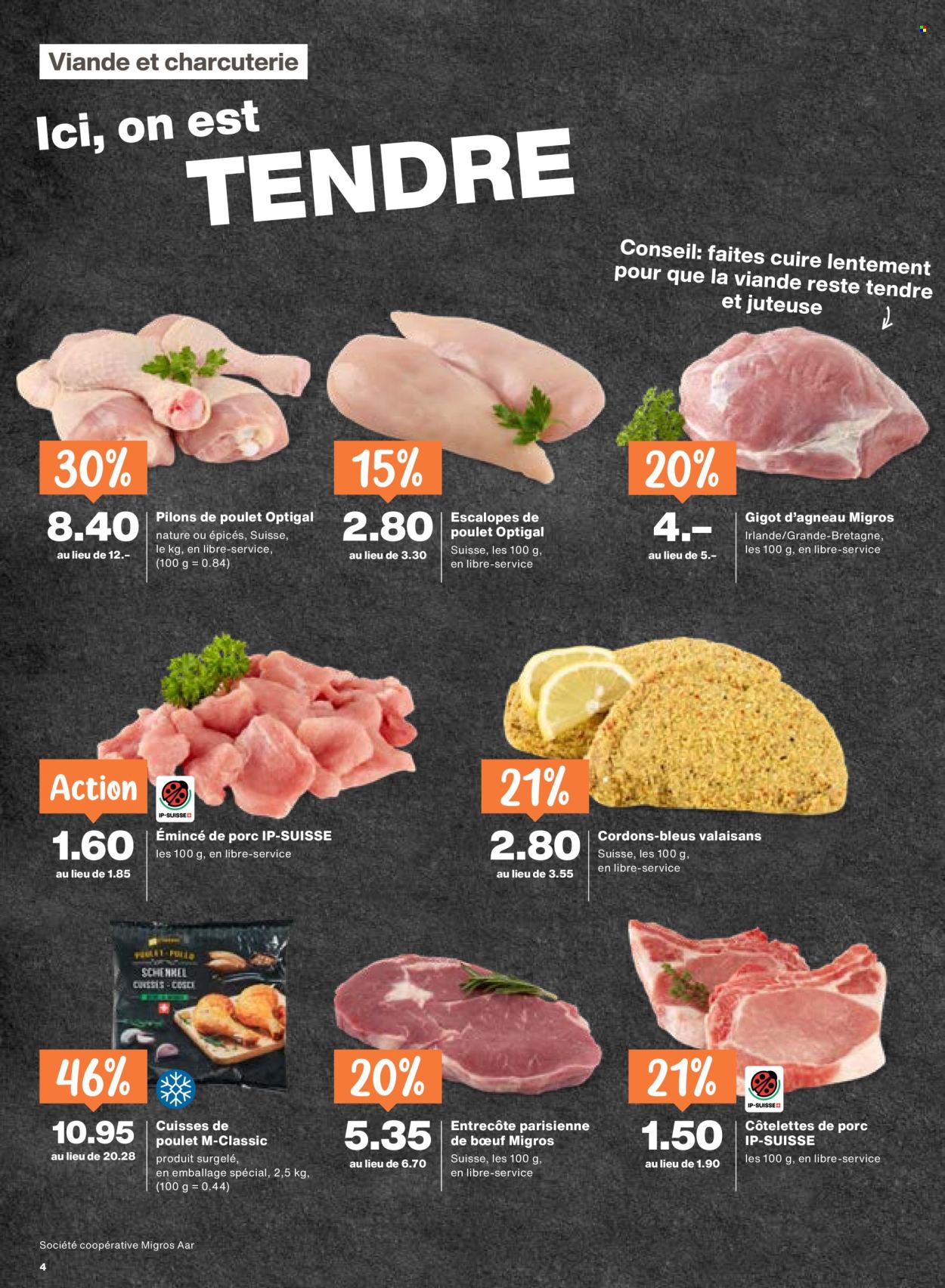 Catalogue Migros - 11.6.2026 - 17.6.2026. Page 4. Page 4