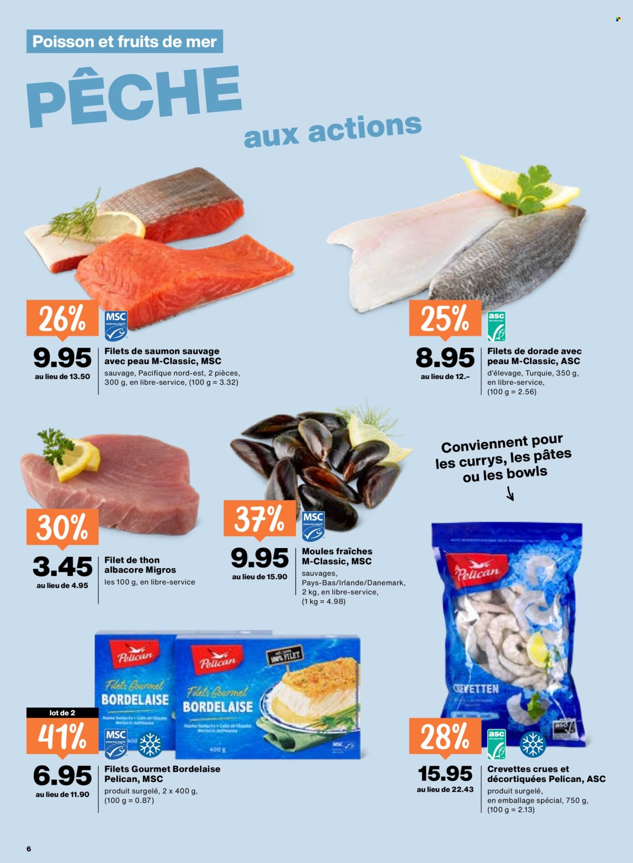 Catalogue Migros - 11.6.2026 - 17.6.2026. Page 6. Page 6