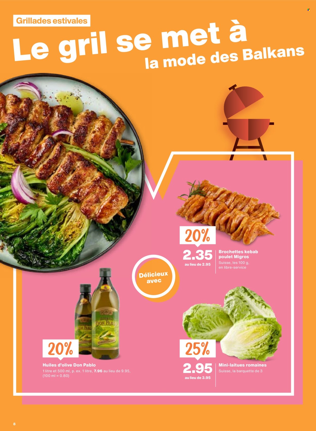 Catalogue Migros - 11.6.2026 - 17.6.2026. Page 8. Page 8