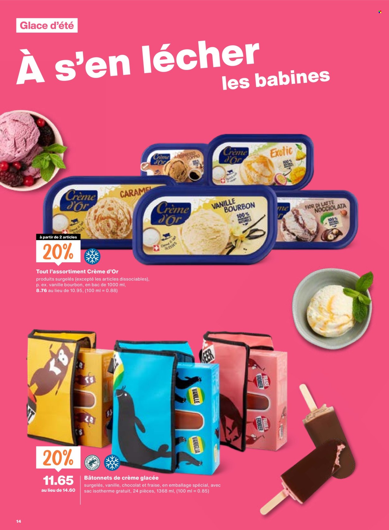Catalogue Migros - 11.6.2026 - 17.6.2026. Page 14. Page 14