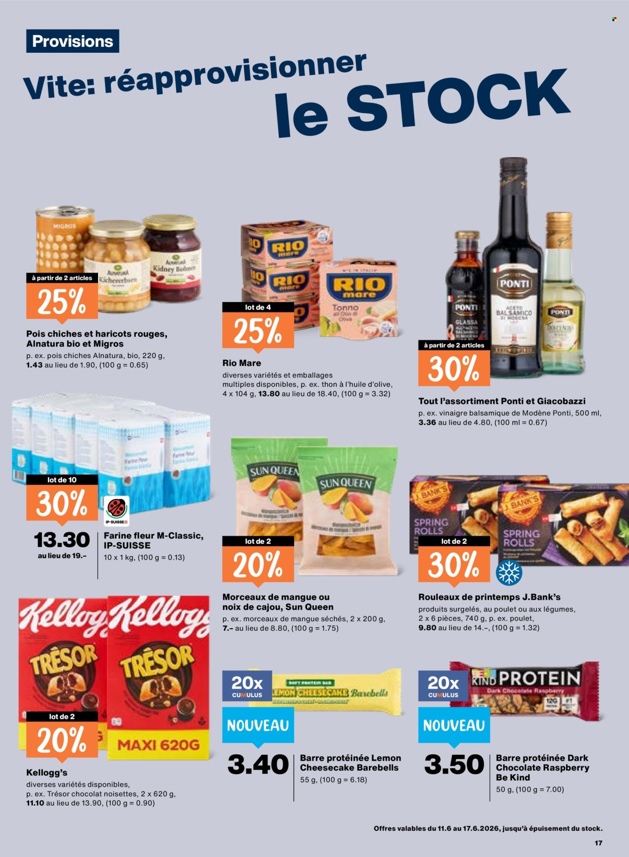 Catalogue Migros - 11.6.2026 - 17.6.2026. Page 17. Page 17