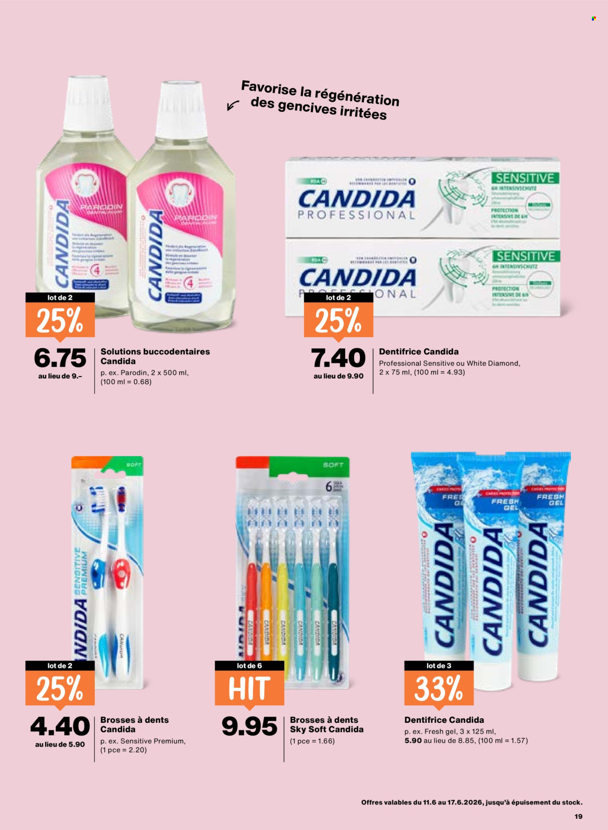 Catalogue Migros - 11.6.2026 - 17.6.2026. Page 19. Page 19