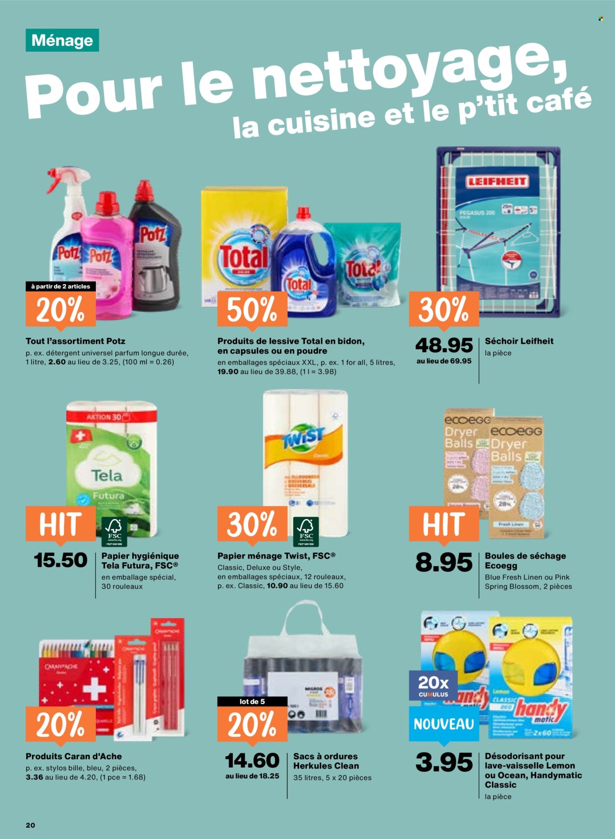 Catalogue Migros - 11.6.2026 - 17.6.2026. Page 20. Page 20
