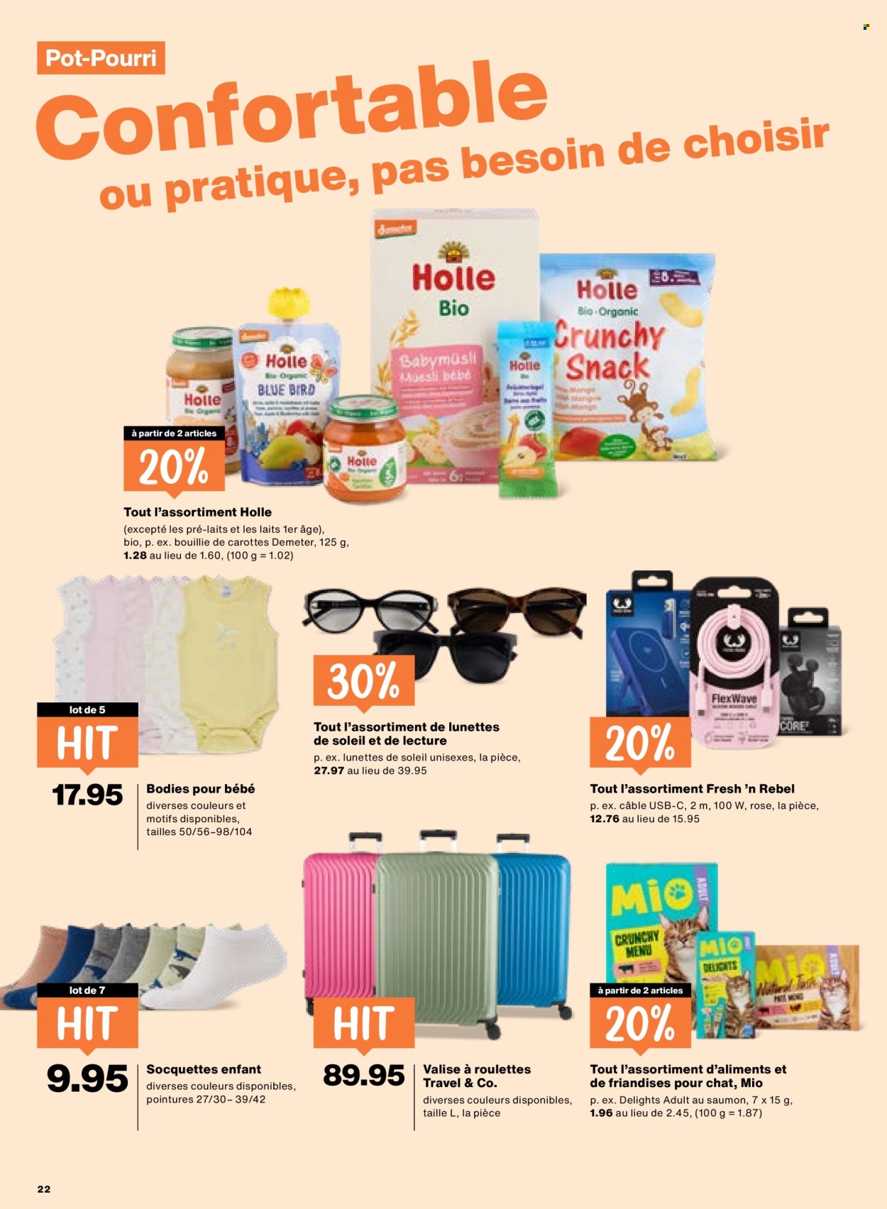 Catalogue Migros - 11.6.2026 - 17.6.2026. Page 22. Page 22