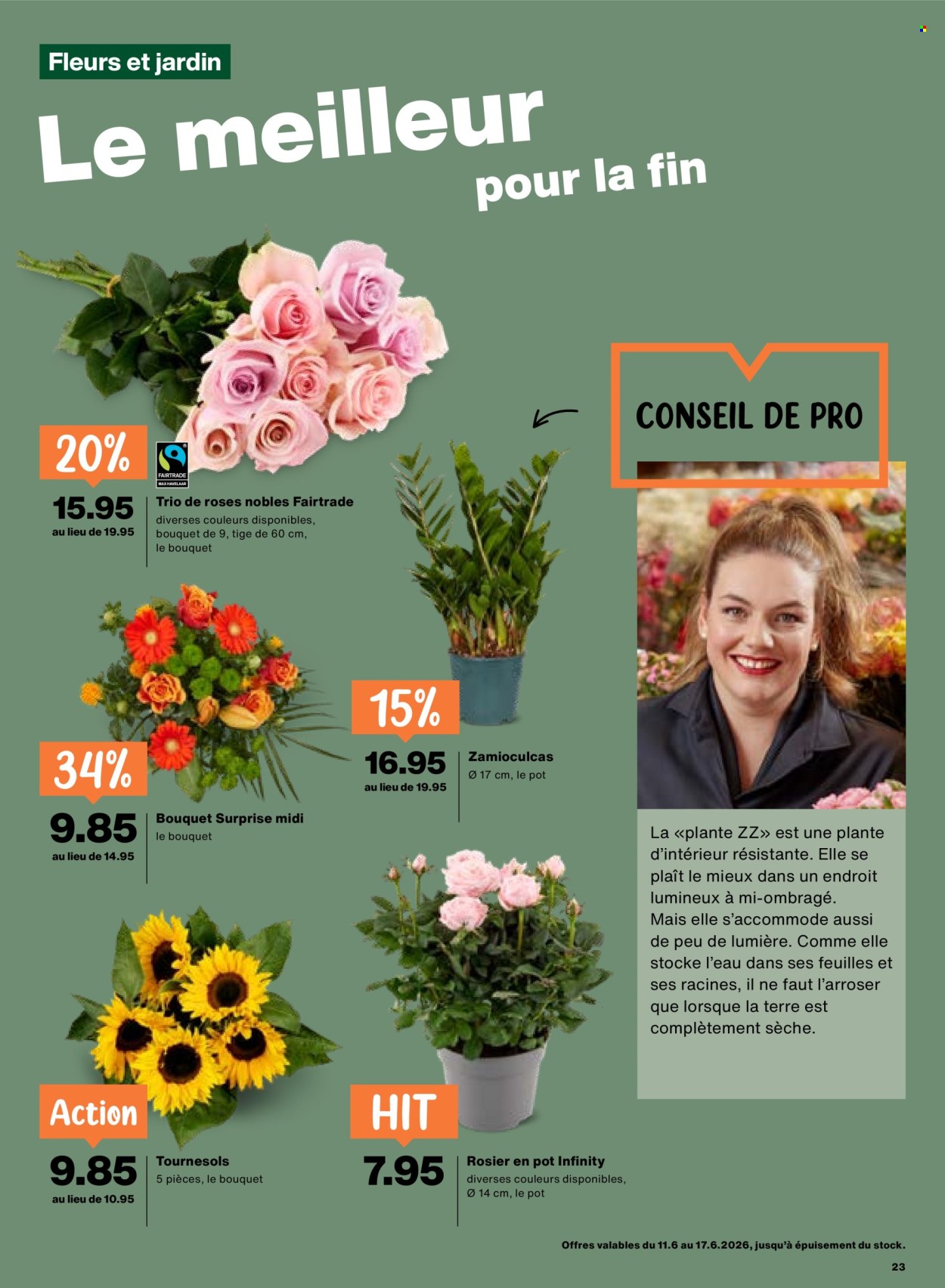 Catalogue Migros - 11.6.2026 - 17.6.2026. Page 23. Page 23