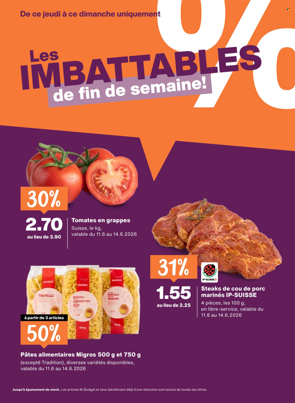 Catalogue Migros - 11.6.2026 - 17.6.2026. Page 24. Page 24