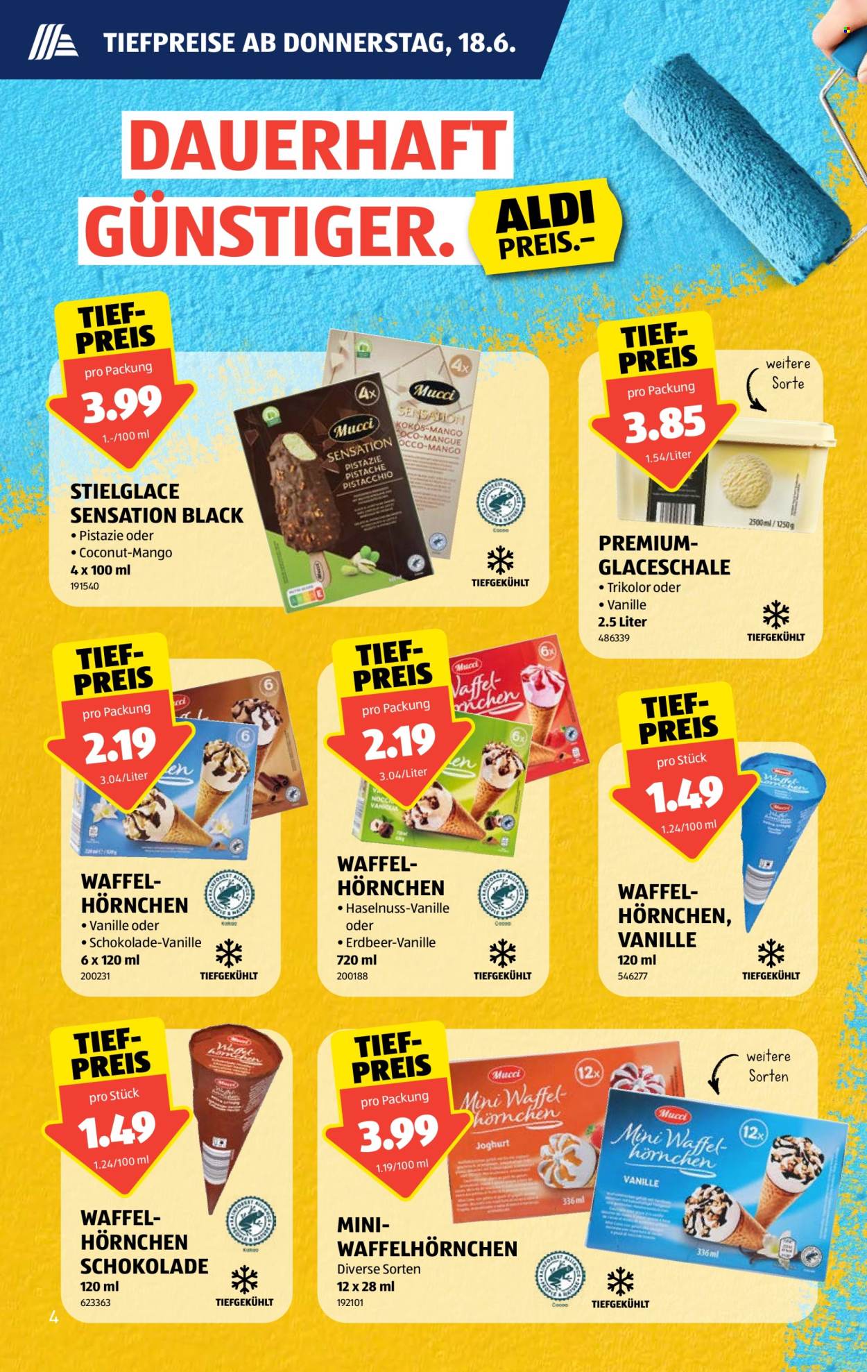 Catalogue Aldi - 18.6.2026 - 24.6.2026. Page 4. Page 4