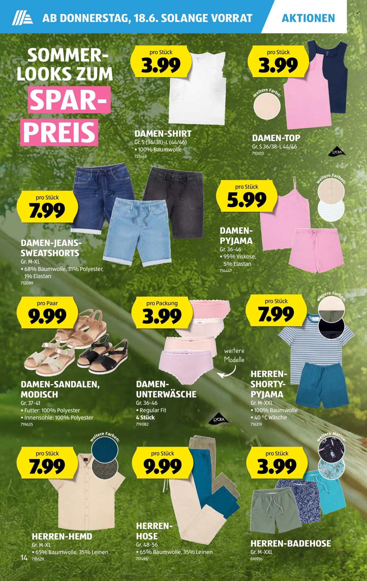 Catalogue Aldi - 18.6.2026 - 24.6.2026. Page 14. Page 14