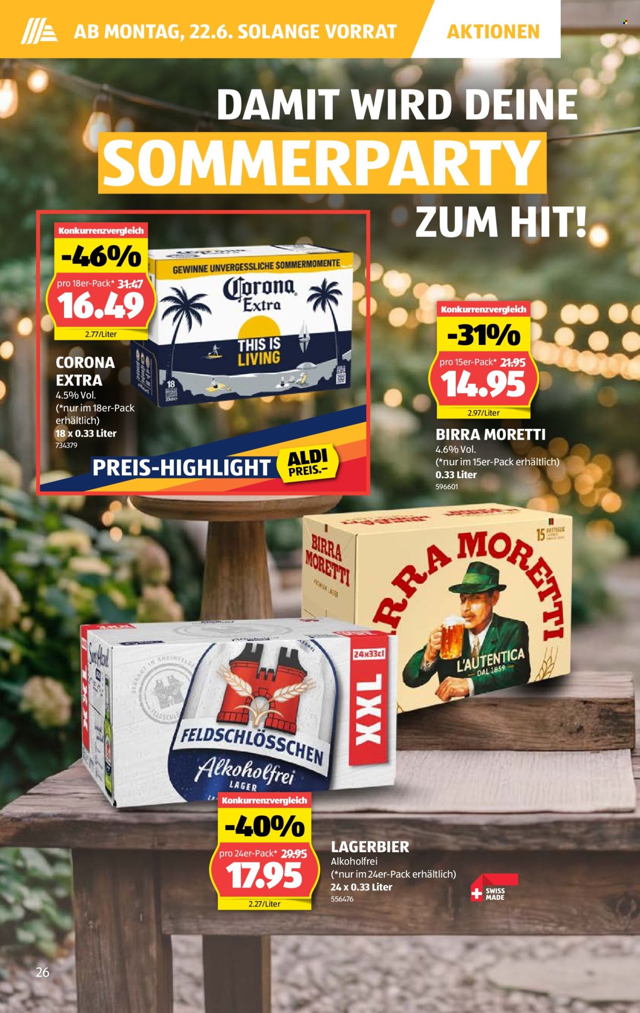 Catalogue Aldi - 18.6.2026 - 24.6.2026. Page 26. Page 26