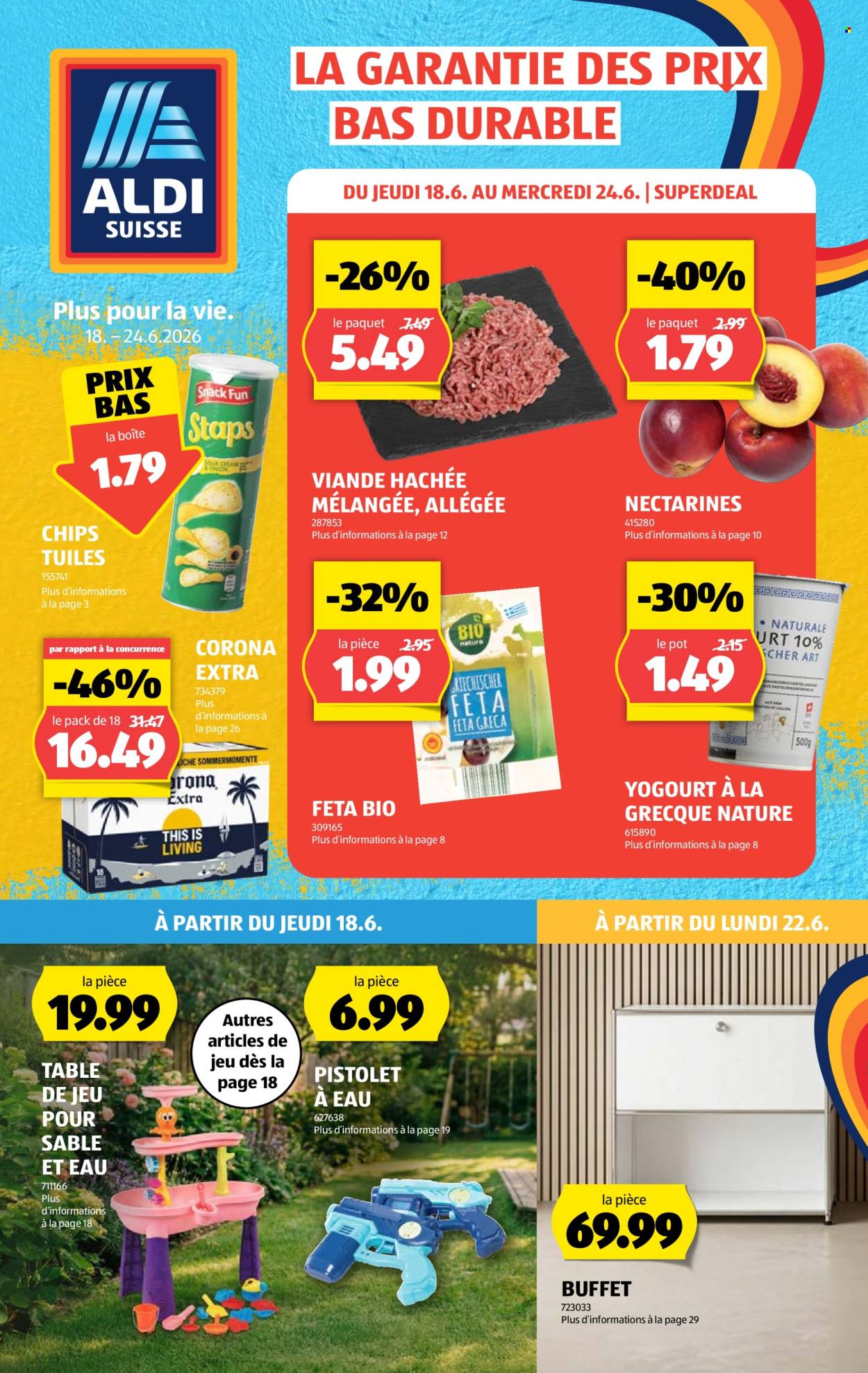 Catalogue Aldi - 18.6.2026 - 24.6.2026. Page 1. Page 1