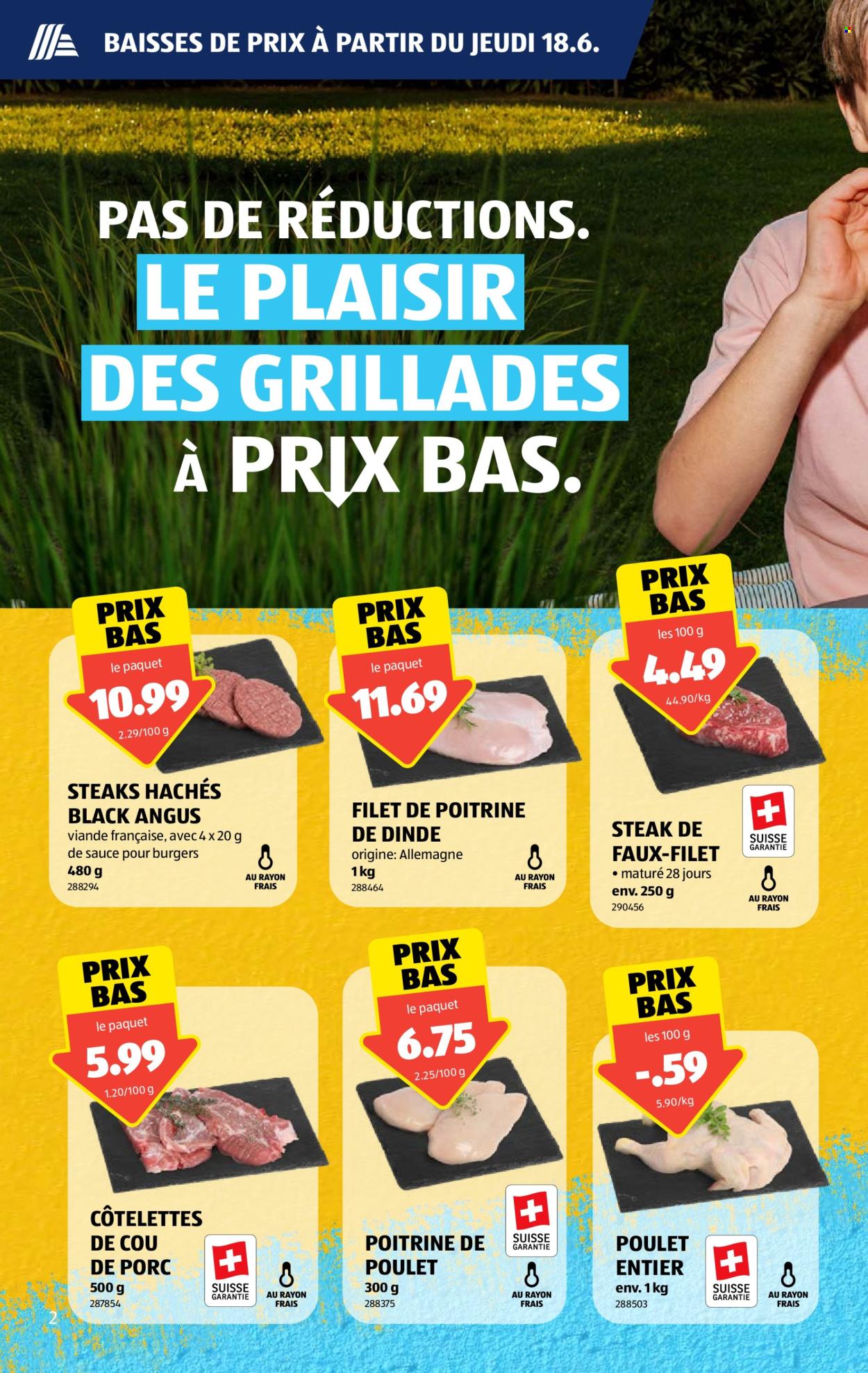 Catalogue Aldi - 18.6.2026 - 24.6.2026. Page 2. Page 2