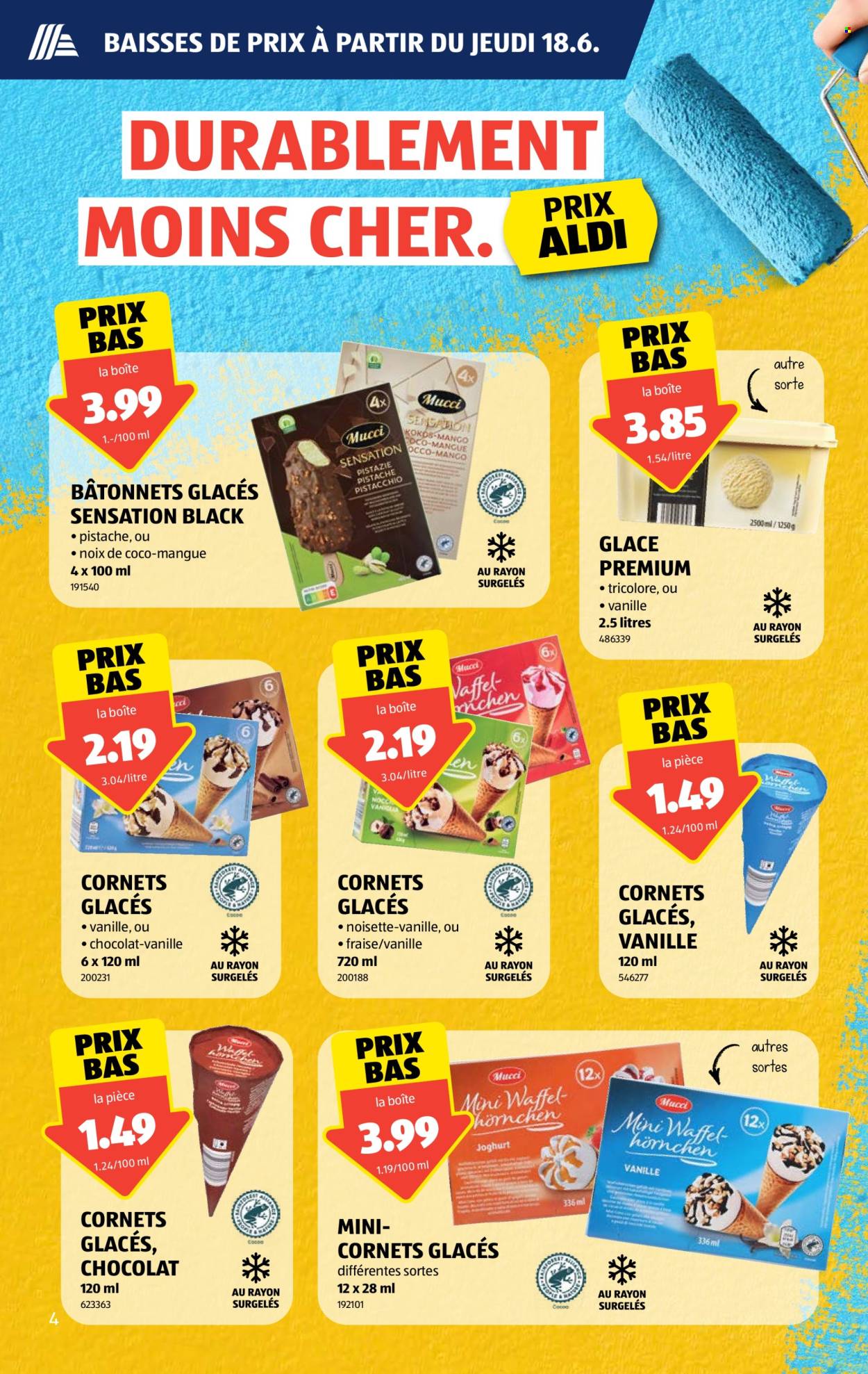 Catalogue Aldi - 18.6.2026 - 24.6.2026. Page 4. Page 4