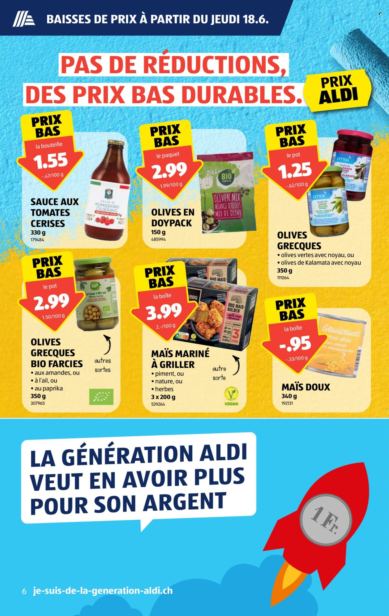 Catalogue Aldi - 18.6.2026 - 24.6.2026. Page 6. Page 6