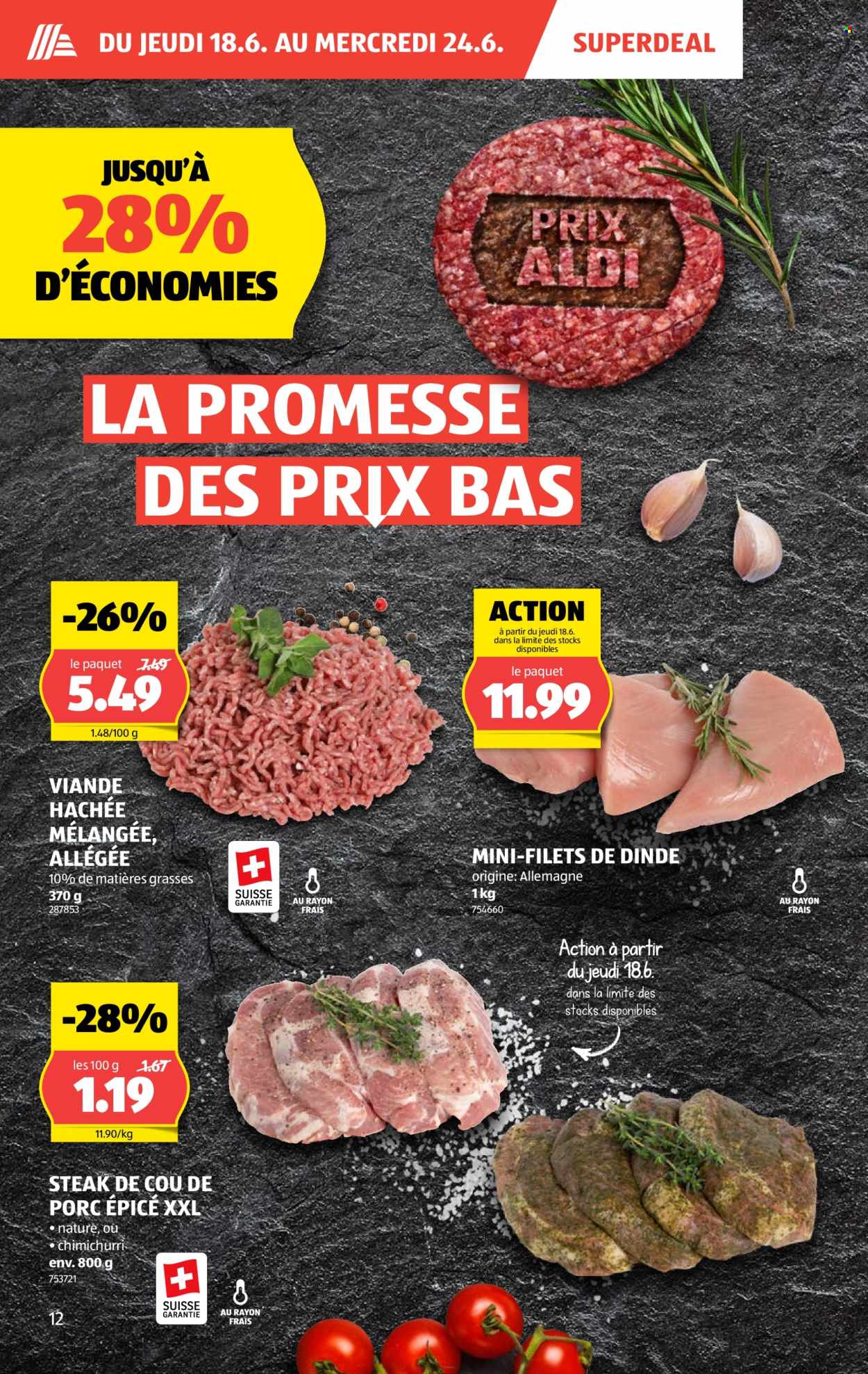 Catalogue Aldi - 18.6.2026 - 24.6.2026. Page 12. Page 12
