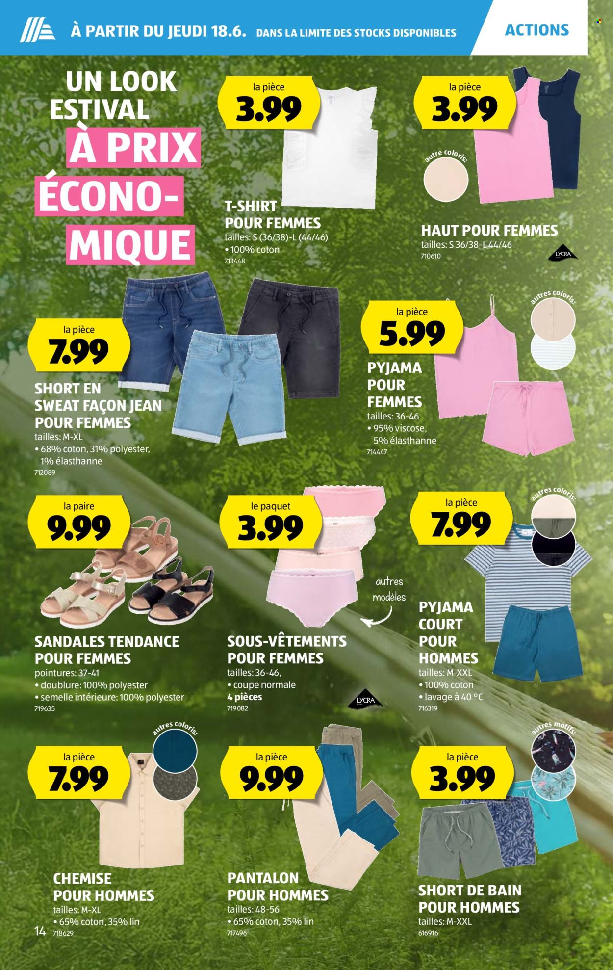 Catalogue Aldi - 18.6.2026 - 24.6.2026. Page 14. Page 14