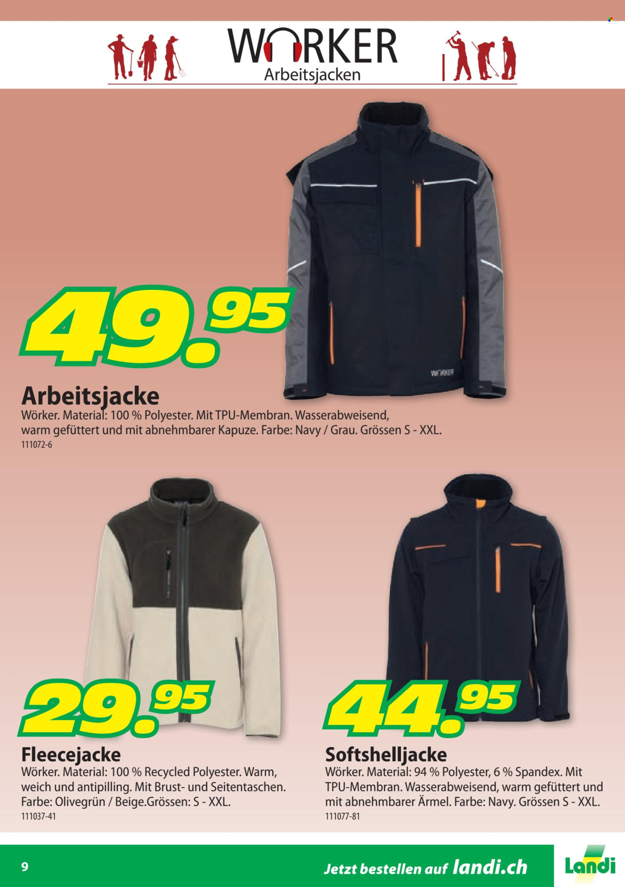 Catalogue Landi. Page 9. Page 9