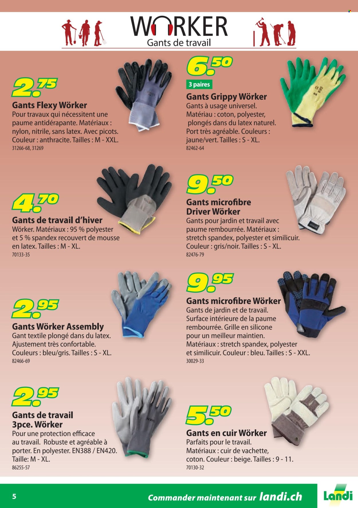 Catalogue Landi. Page 5. Page 5