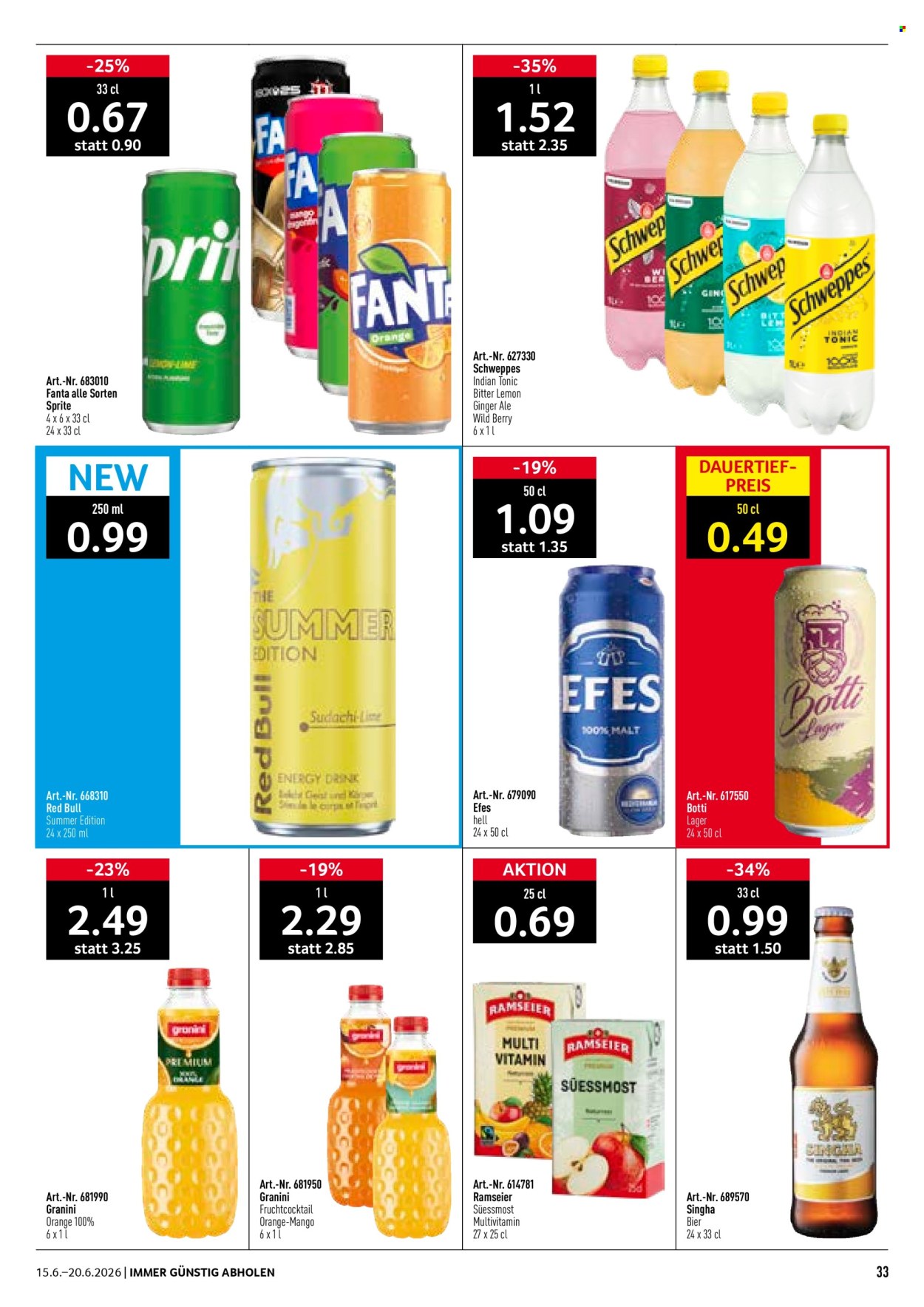 Catalogue Prodega - 15.6.2026 - 20.6.2026. Page 33. Page 33