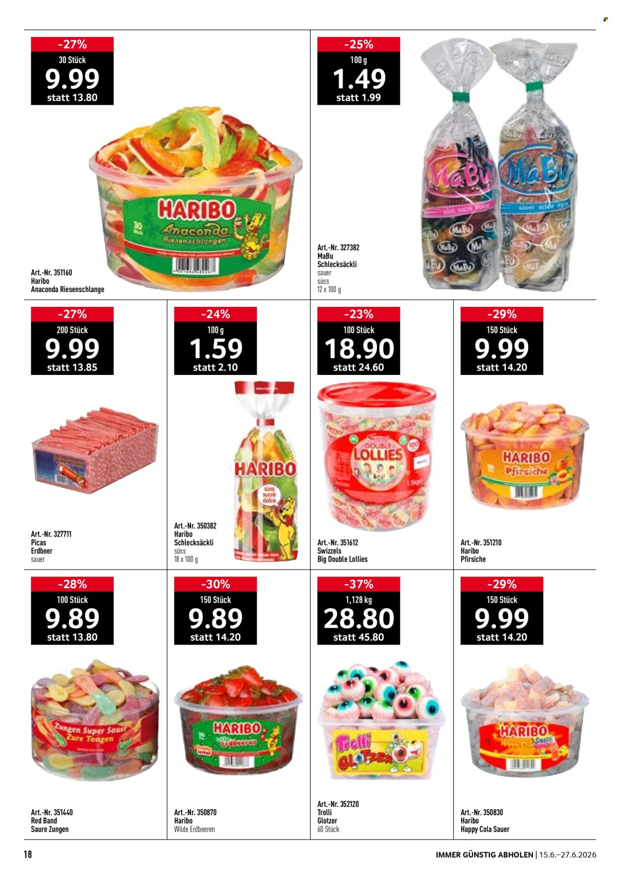 Catalogue Prodega - 15.6.2026 - 27.6.2026. Page 18. Page 18