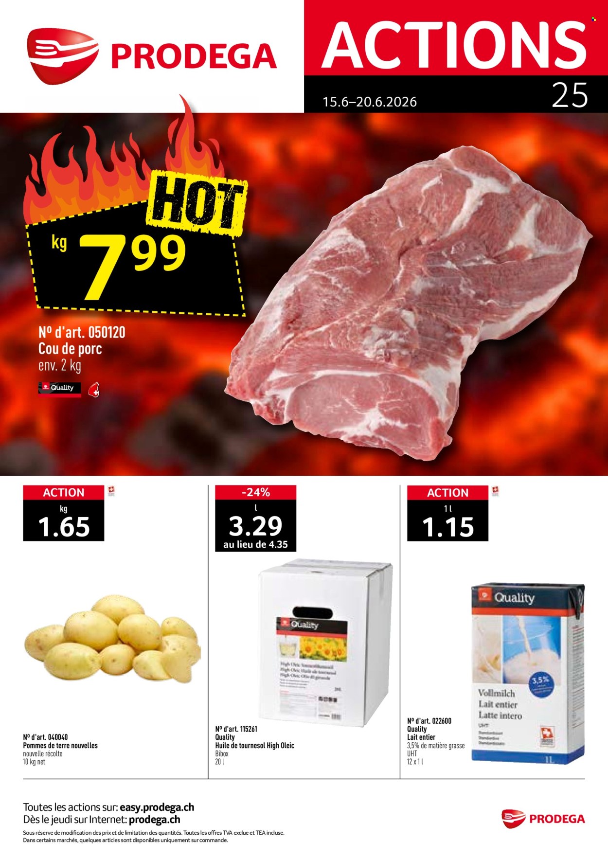Catalogue Prodega - 15.6.2026 - 20.6.2026. Page 1. Page 1