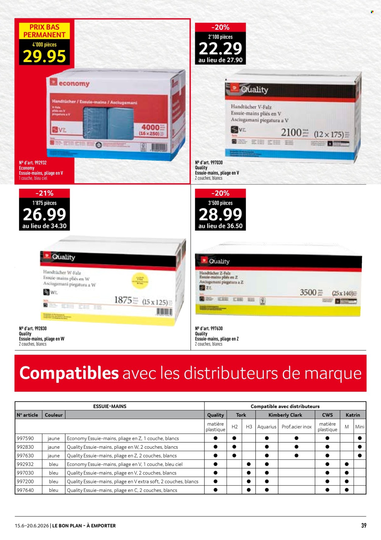 Catalogue Prodega - 15.6.2026 - 20.6.2026. Page 39. Page 39