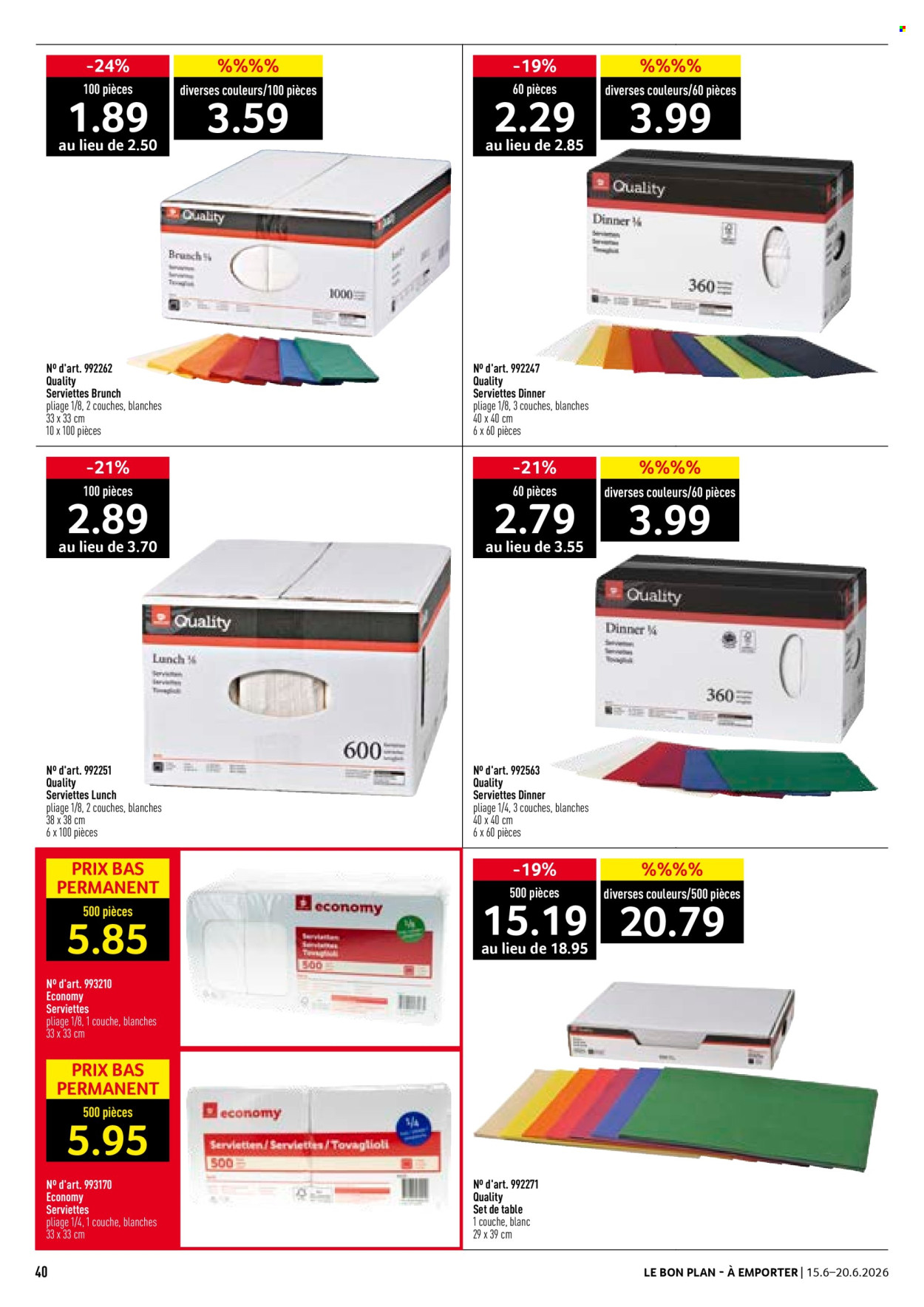 Catalogue Prodega - 15.6.2026 - 20.6.2026. Page 40. Page 40