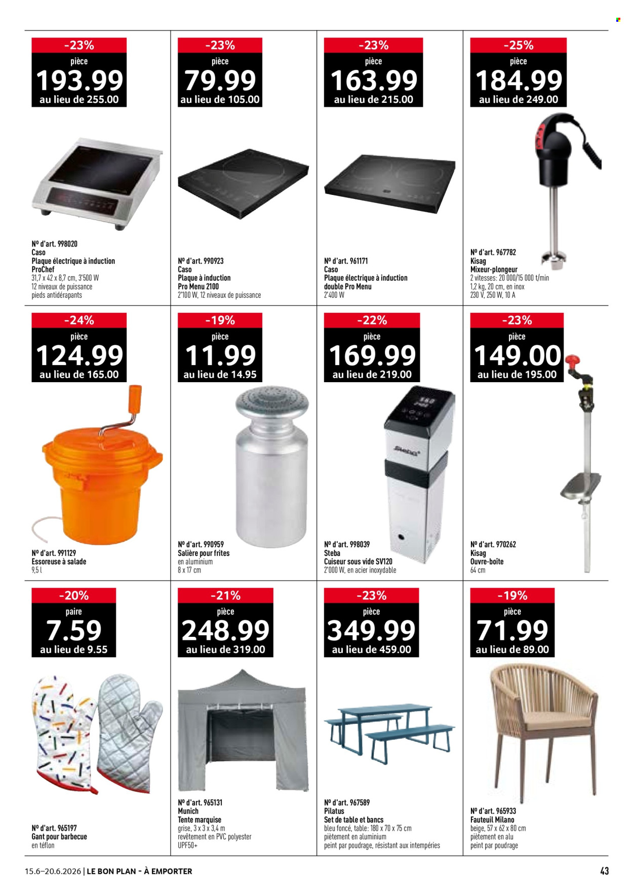 Catalogue Prodega - 15.6.2026 - 20.6.2026. Page 43. Page 43
