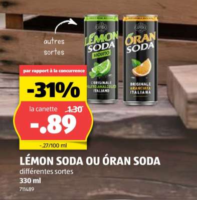 LEMON SODA OU ORAN SODA