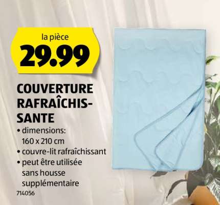 COUVERTURE RAFRAÎCHISSANTE