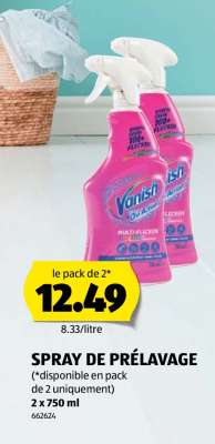 SPRAY DE PRÉLAVAGE