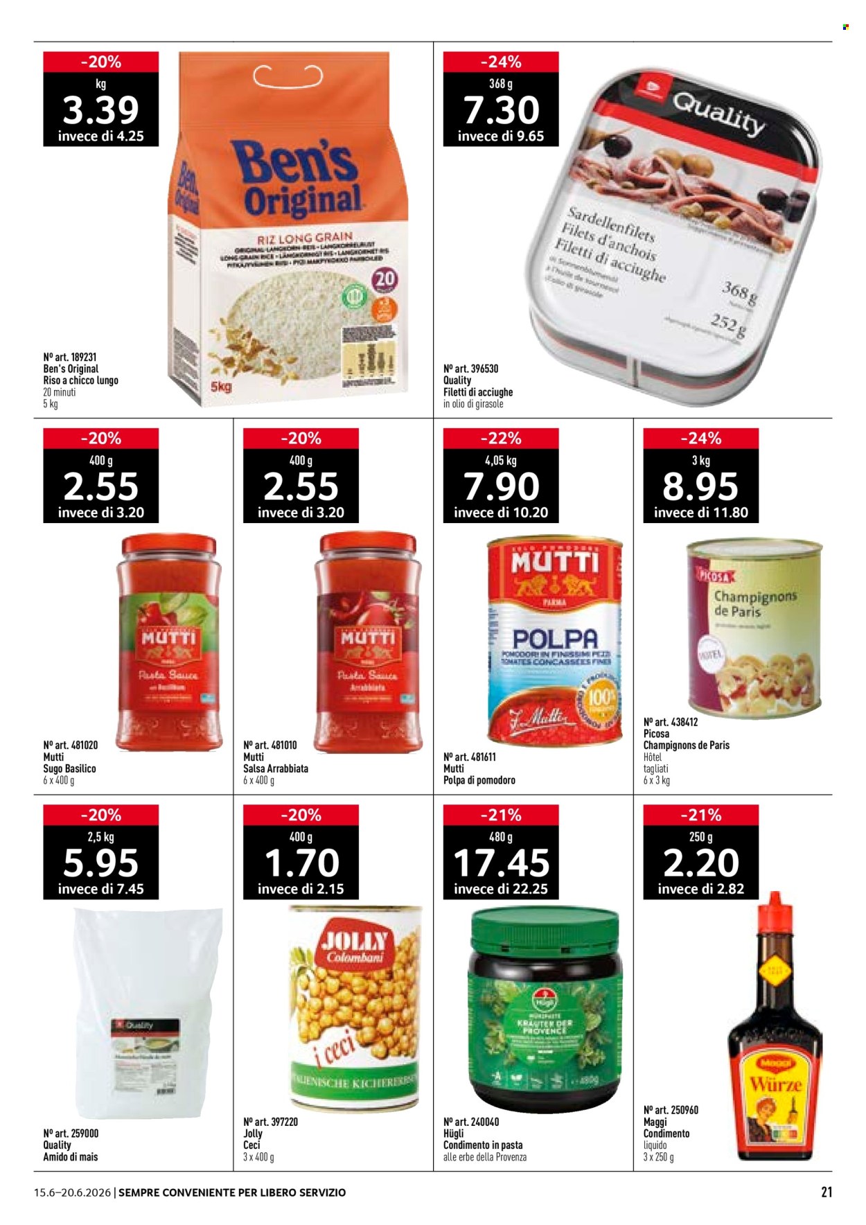 Catalogue Prodega - 15.6.2026 - 20.6.2026. Page 21. Page 21