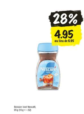 Boisson Iced Nescafé