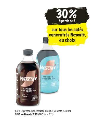 Espresso Concentrate Classic Nescafé