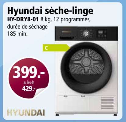 Hyundai sèche-linge