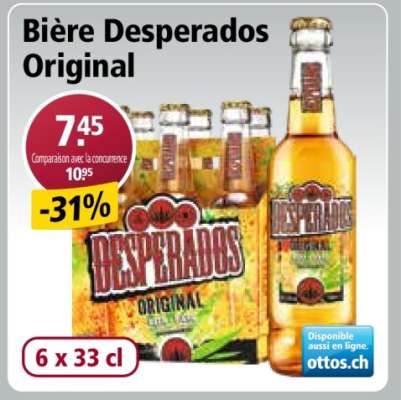 Bière Desperados Original