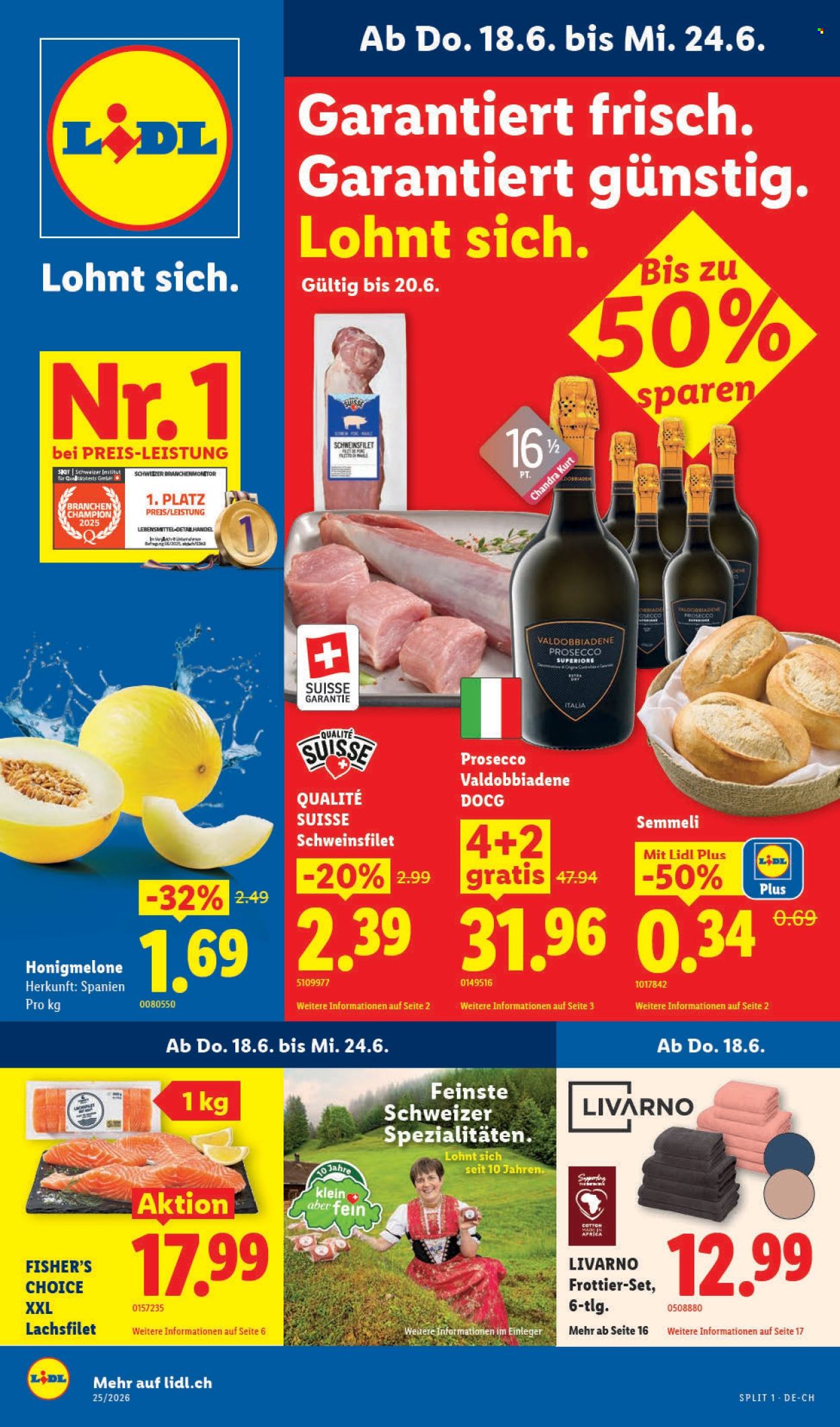 Catalogue Lidl - 18.6.2026 - 24.6.2026. Page 1. Page 1