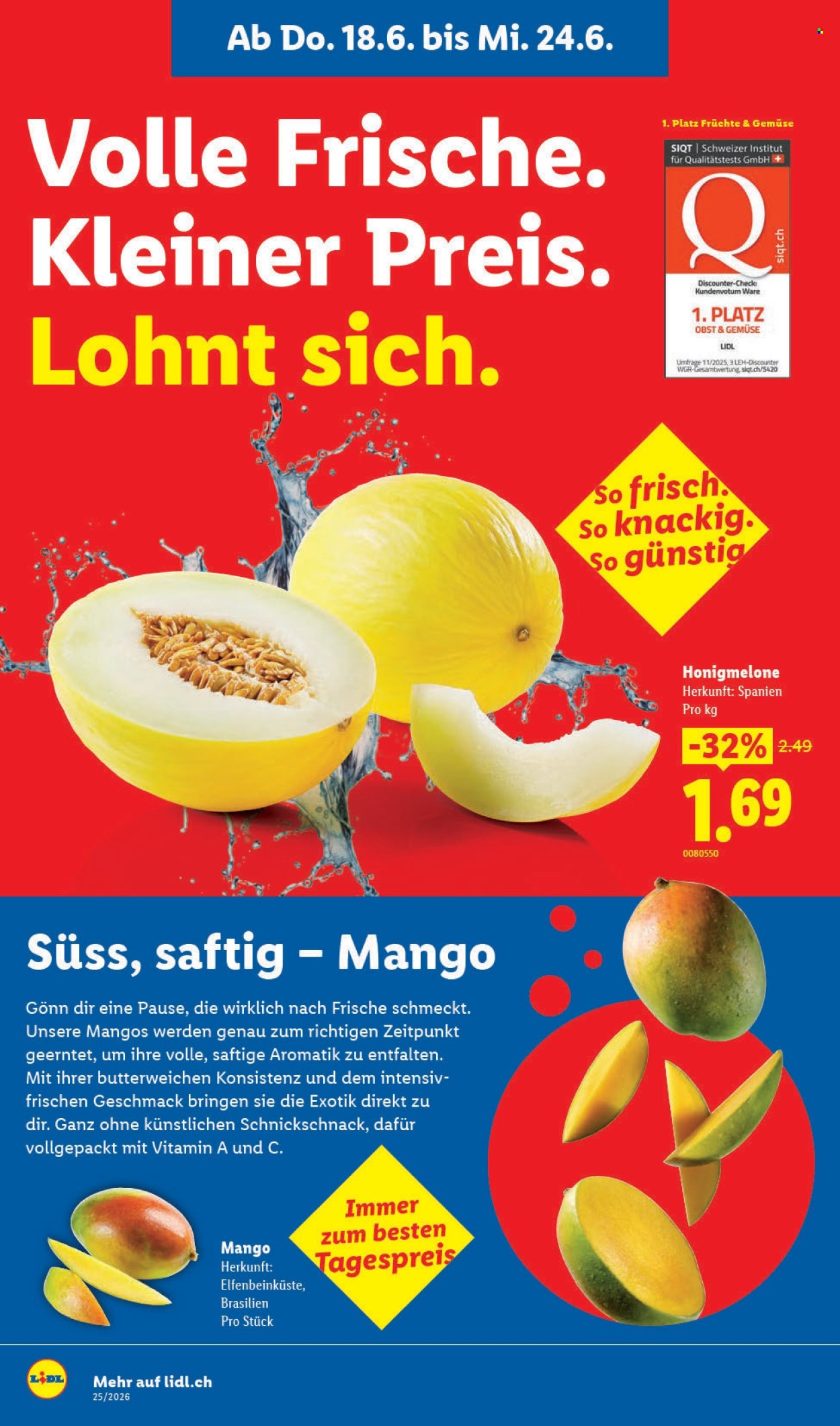 Catalogue Lidl - 18.6.2026 - 24.6.2026. Page 4. Page 4