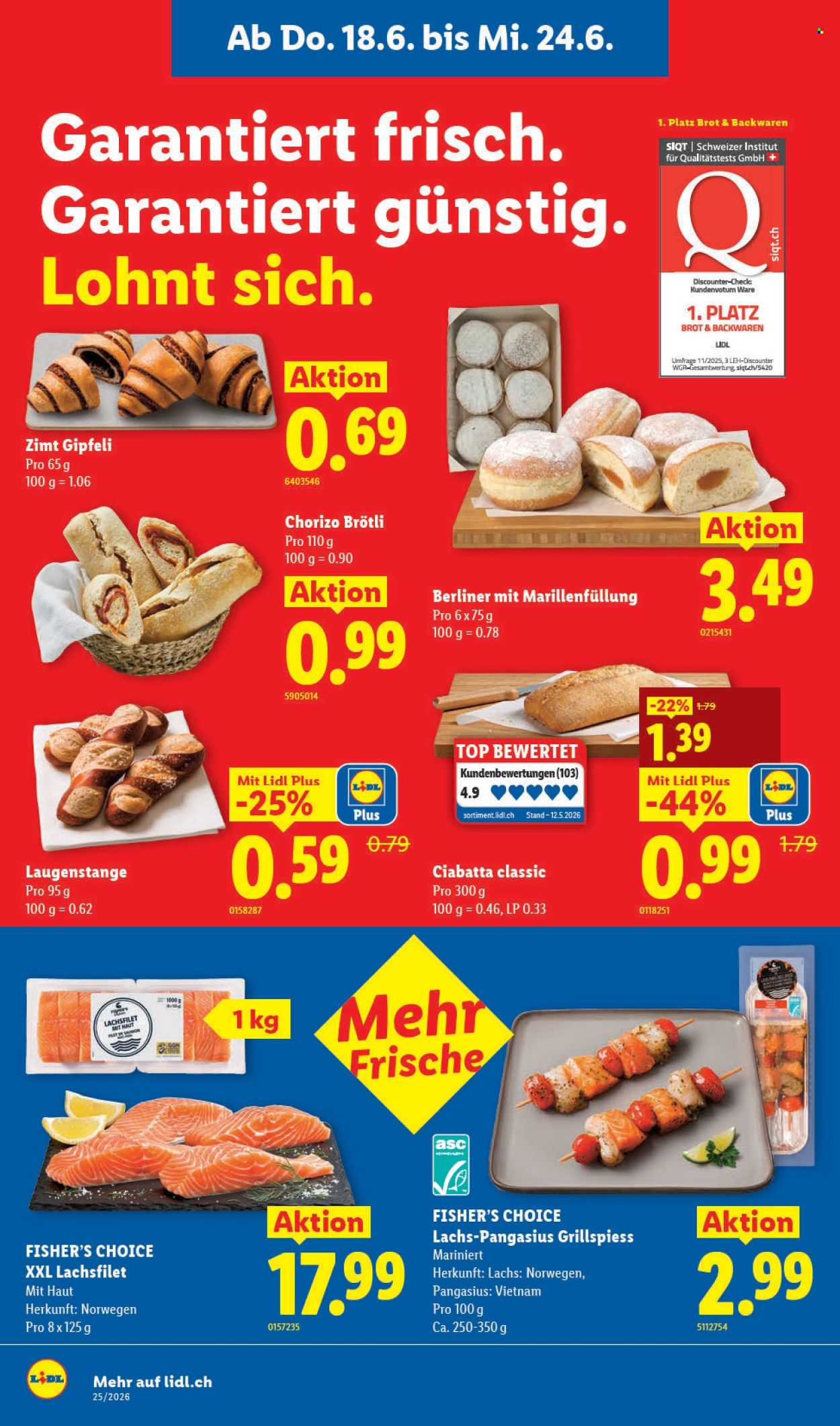 Catalogue Lidl - 18.6.2026 - 24.6.2026. Page 8. Page 8