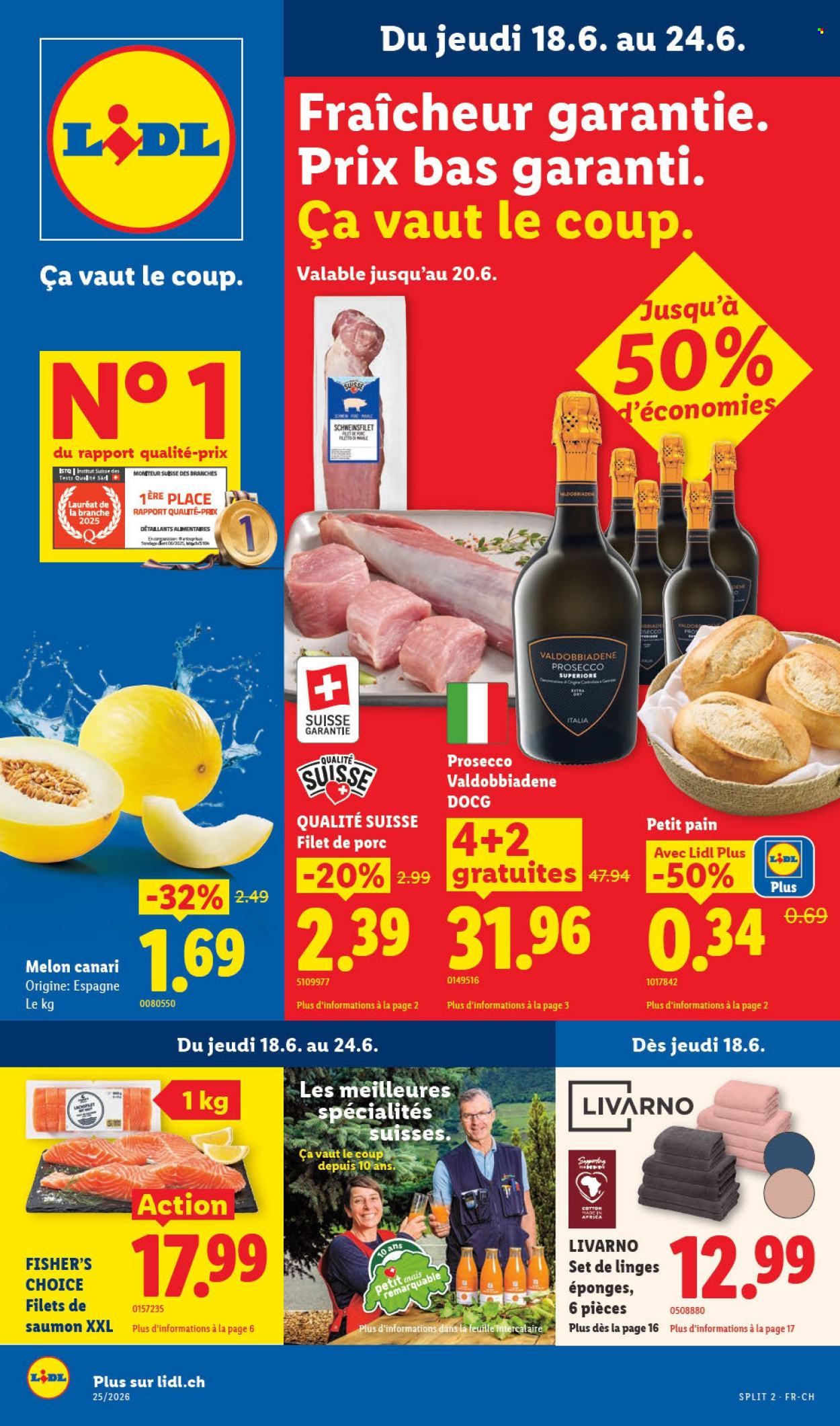 Catalogue Lidl - 18.6.2026 - 24.6.2026. Page 1. Page 1