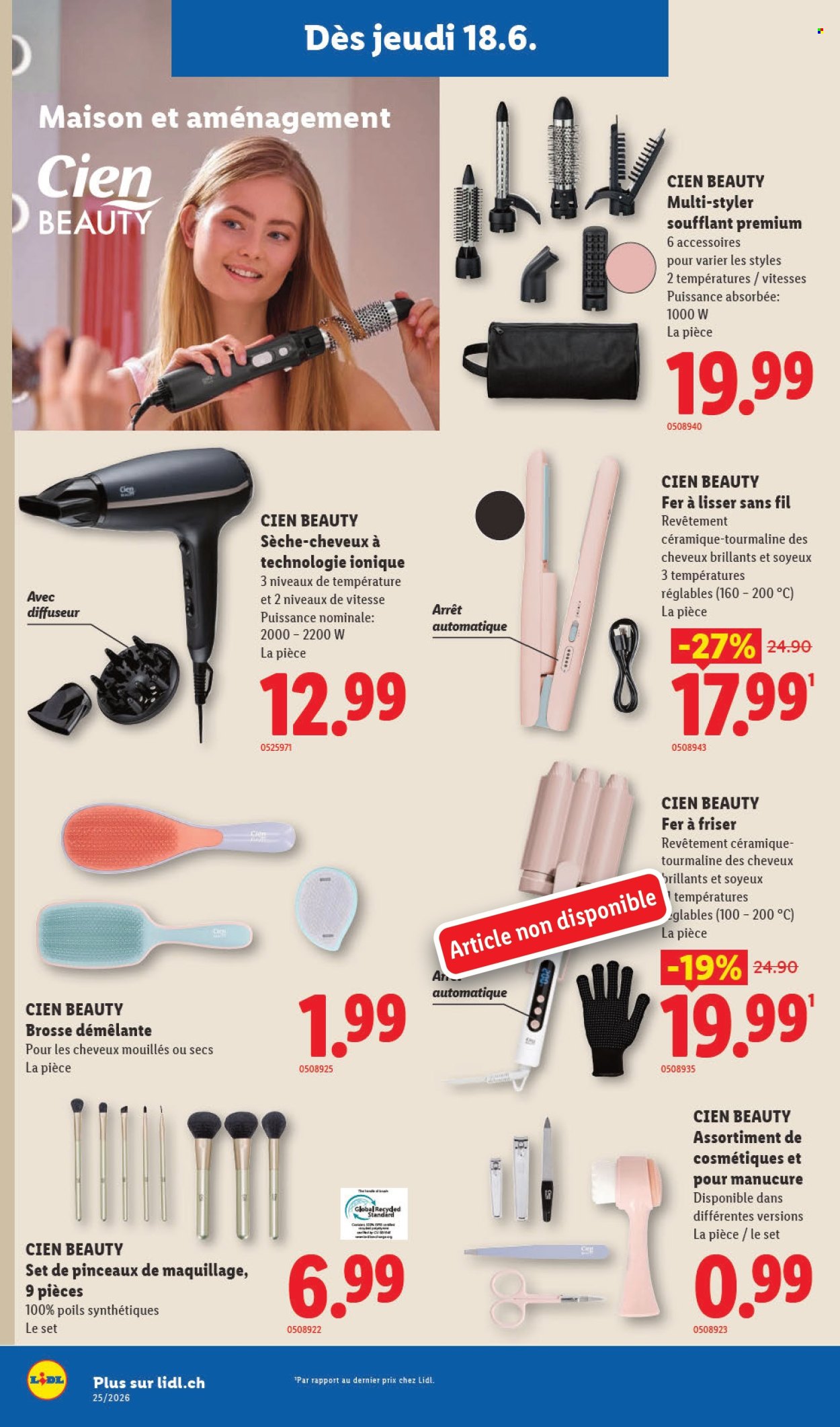 Catalogue Lidl - 18.6.2026 - 24.6.2026. Page 18. Page 18