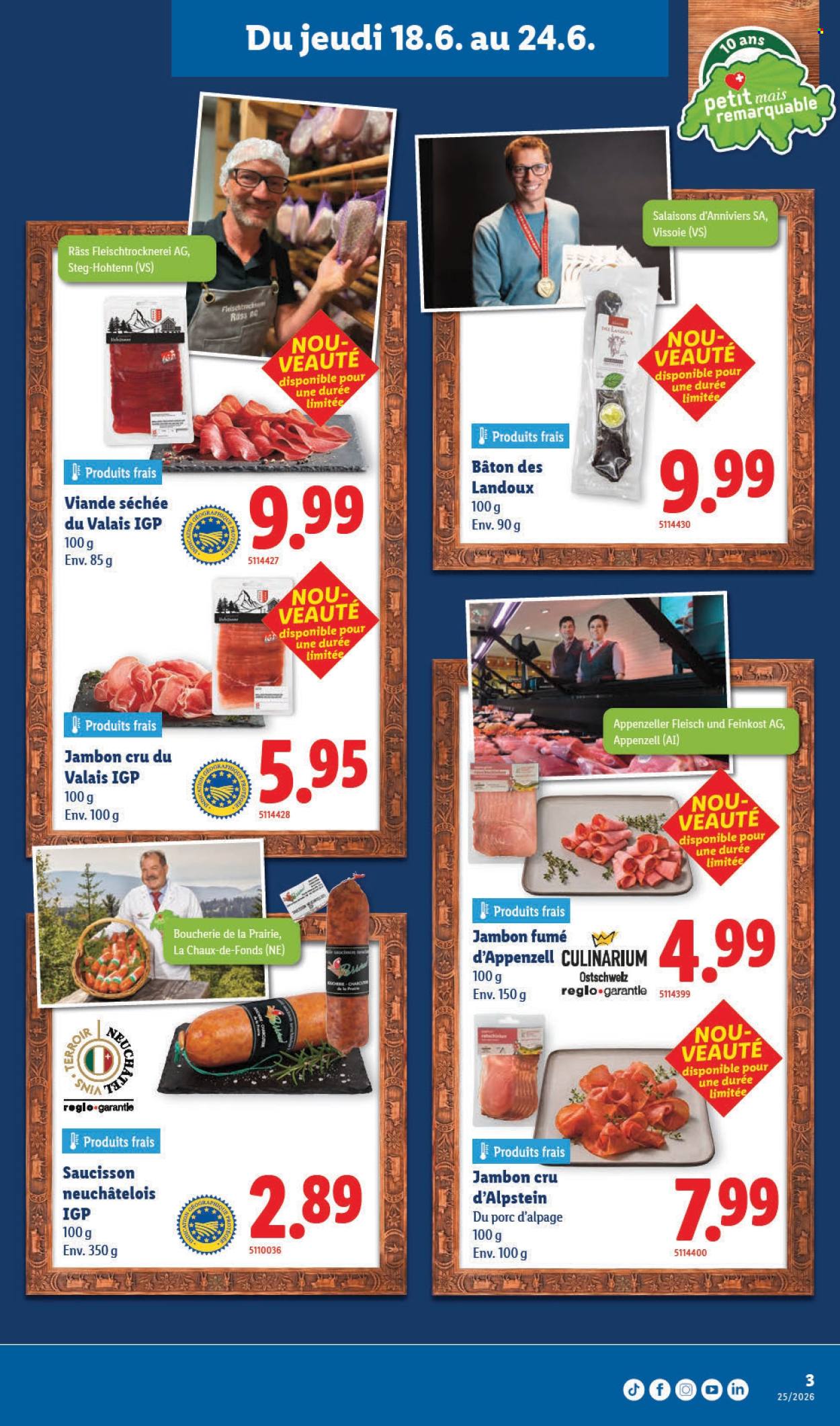Catalogue Lidl - 18.6.2026 - 24.6.2026. Page 3. Page 3
